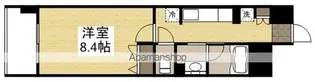 リビンコートSTUDIO富田町【11階】の間取り