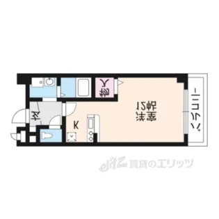サニーサイドテラスK【4階】の間取り