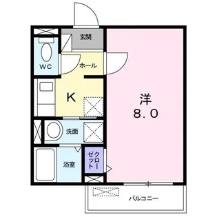 ライク22【3階】の間取り