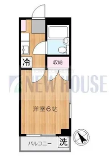 東方ビル【4階】の間取り