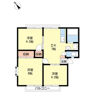 マエアラクヒルズ【2階】の間取り