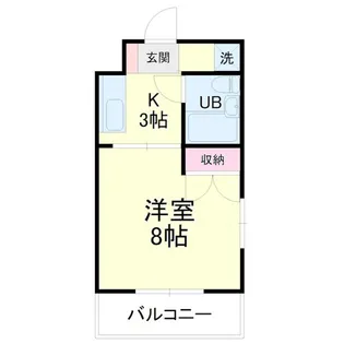 アパルトーノイン【1階】の間取り