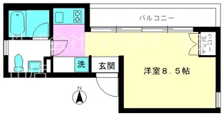 コモレビテラス井の頭【1階】の間取り