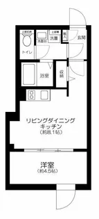 Le Nid 日本橋【2階】の間取り