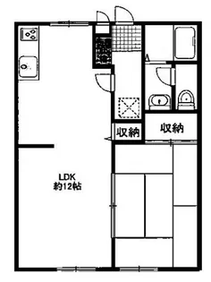 ストークネストII【1階】の間取り