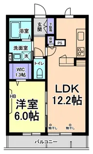 Villa de Charmant S【2階】の間取り