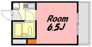 コーポ円満地【2階】の間取り