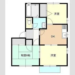 フォーレス相谷【2階】の間取り