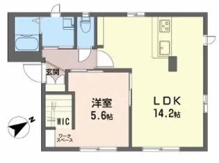 アークコート【1階】の間取り
