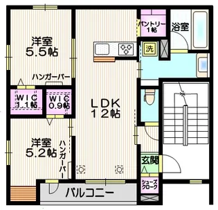 アトラスR【3階】の間取り