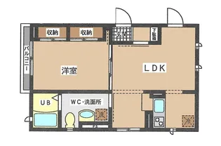 イズリウム【2階】の間取り