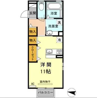 結あい (ユウアイ)【1階】の間取り