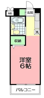 第2野本ビル【2階】の間取り