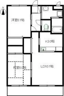 アムール【2階】の間取り