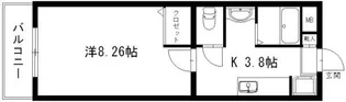 モルト【4階】の間取り