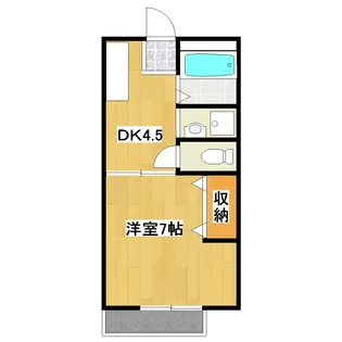 さがみハイツ【1階】の間取り