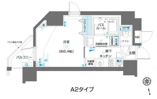 ZOOM川崎SOUTH【11階】の間取り