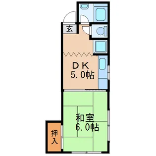 三宝ビル【4階】の間取り