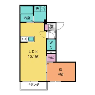 ☆ハーモニー下北沢【2階】の間取り