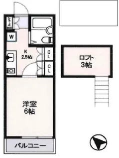 すみれハイツ【1階】の間取り