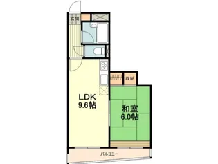 ライオンズマンション八王子めじろ台【4階】の間取り