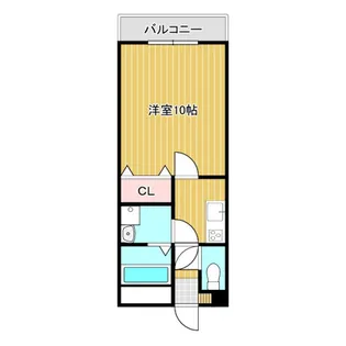 サリナス【1階】の間取り