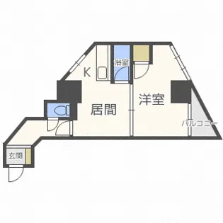 フロンティア157【8階】の間取り