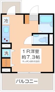 アンバサダレジデンス中野坂上【3階】の間取り