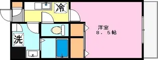 アテネ【2階】の間取り