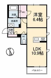 ブルーリーフ【3階】の間取り