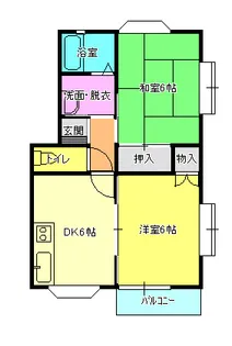 アルティア【2階】の間取り