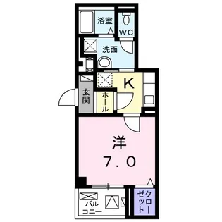 シエル【2階】の間取り