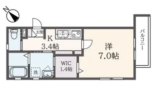 Arietta Shakujiikoen【2階】の間取り