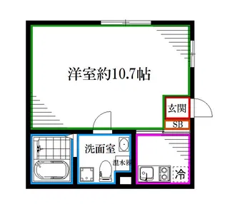 クレア高円寺【3階】の間取り