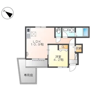ルピナス【1階】の間取り