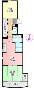 N.T.Flats【3階】の間取り