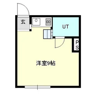 1Rの間取り画像