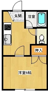 エコーハイム【2階】の間取り