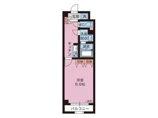 プランドールS【2階】の間取り