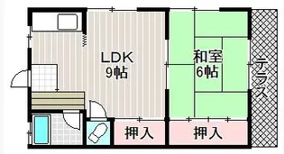 田中マンション【1階】の間取り