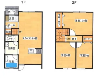 コンフォール板橋の間取り