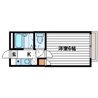 ロフティグリーンヒルズ3B【2階】の間取り