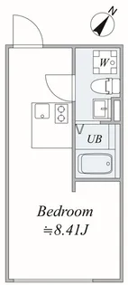 trias118【1階】の間取り