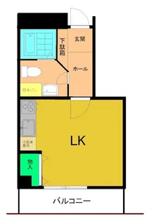 郡山ダイカンプラザ【8階】の間取り