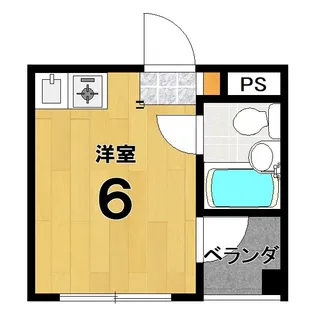 コーポ白梅園【3階】の間取り