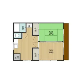 ハウス元町【1階】の間取り