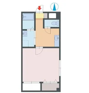 ビバリーヒルズ【4階】の間取り