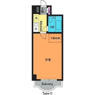 千幸ビル【6階】の間取り