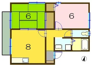セジュール潤【2階】の間取り