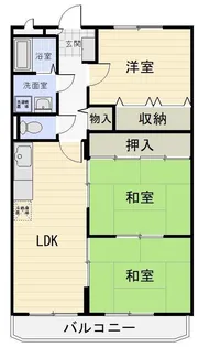 アネックス【4階】の間取り